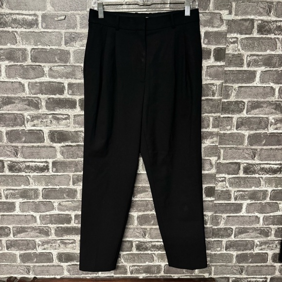 Aritzia Babaton Agency Pant- city wool black dress pants - Picture 2 of 13